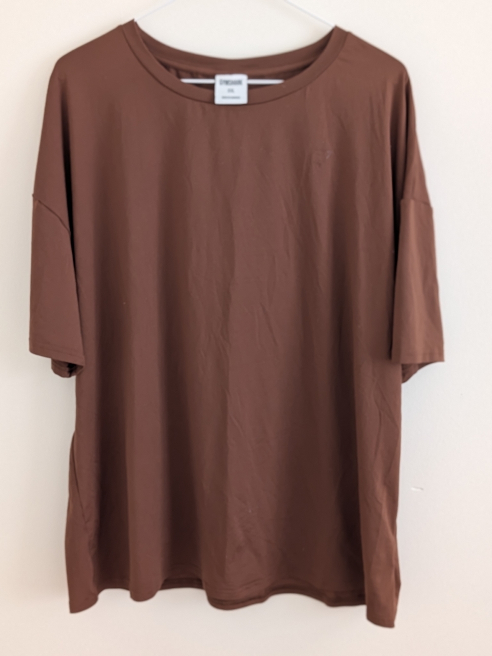 Gymshark Brown Oversized Short Sleeve Tee